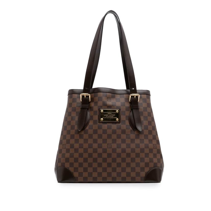 Louis Vuitton Damier Ebene Hampstead GM Brown Canvas Good condition - Front View