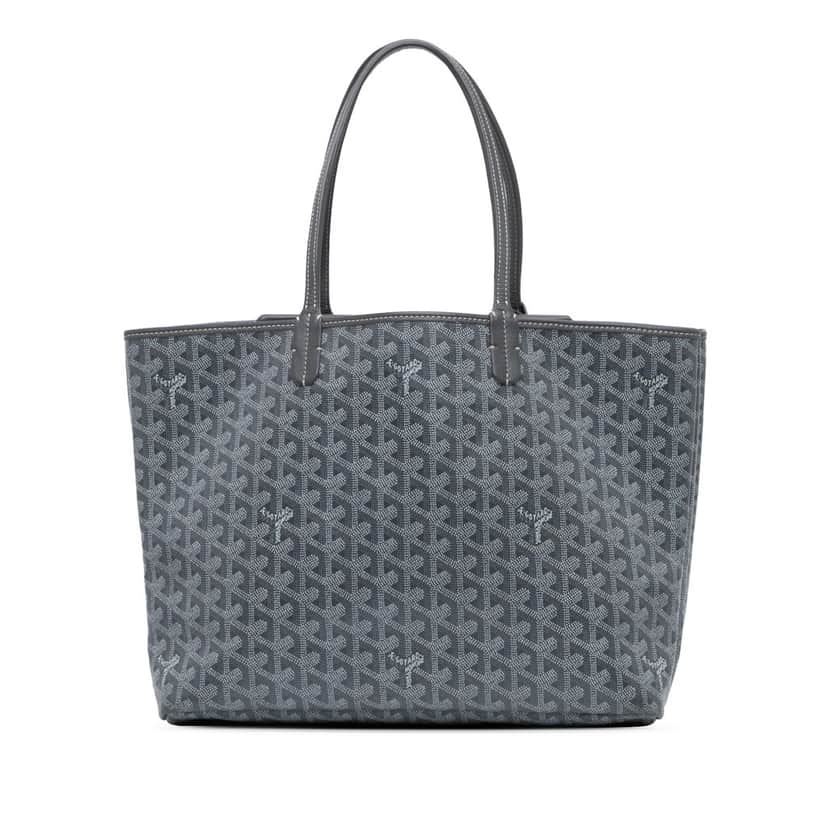 Goyard Goyardine Isabelle PM Grey Canvas Good condition - Front View