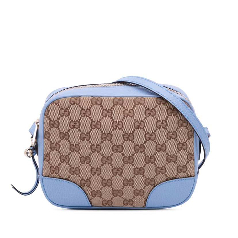 Gucci GG Canvas Bree Crossbody Brown Canvas Good condition - Front View