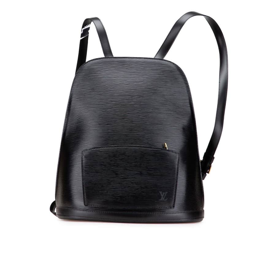Louis Vuitton Epi Gobelins Black Leather Good condition - Front View