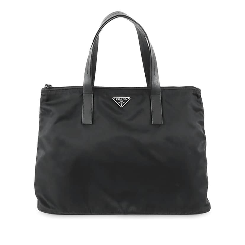 Prada Tessuto Tote Black Good condition - Front View