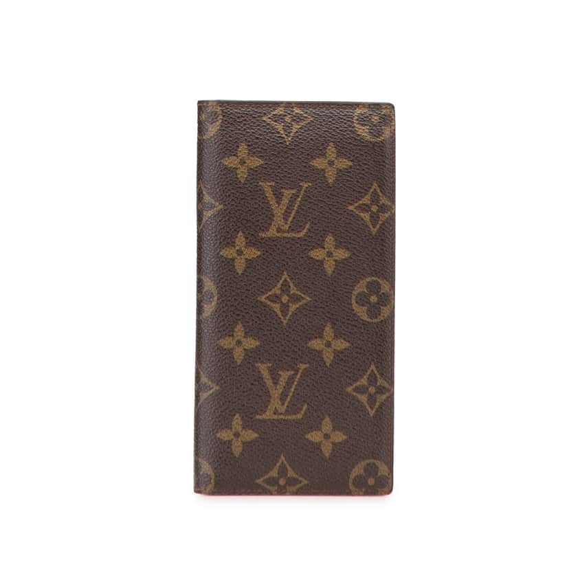 Louis Vuitton Monogram Pocket Agenda Brown Canvas Good condition - Front View