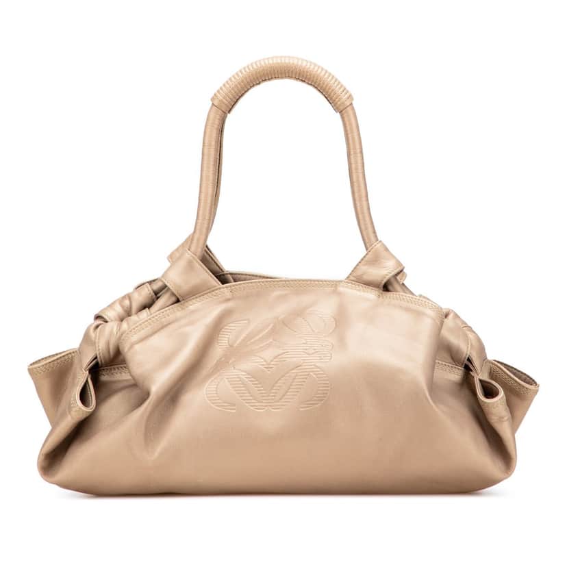 Loewe Nappa Aire Gold Leather Good condition - Front View