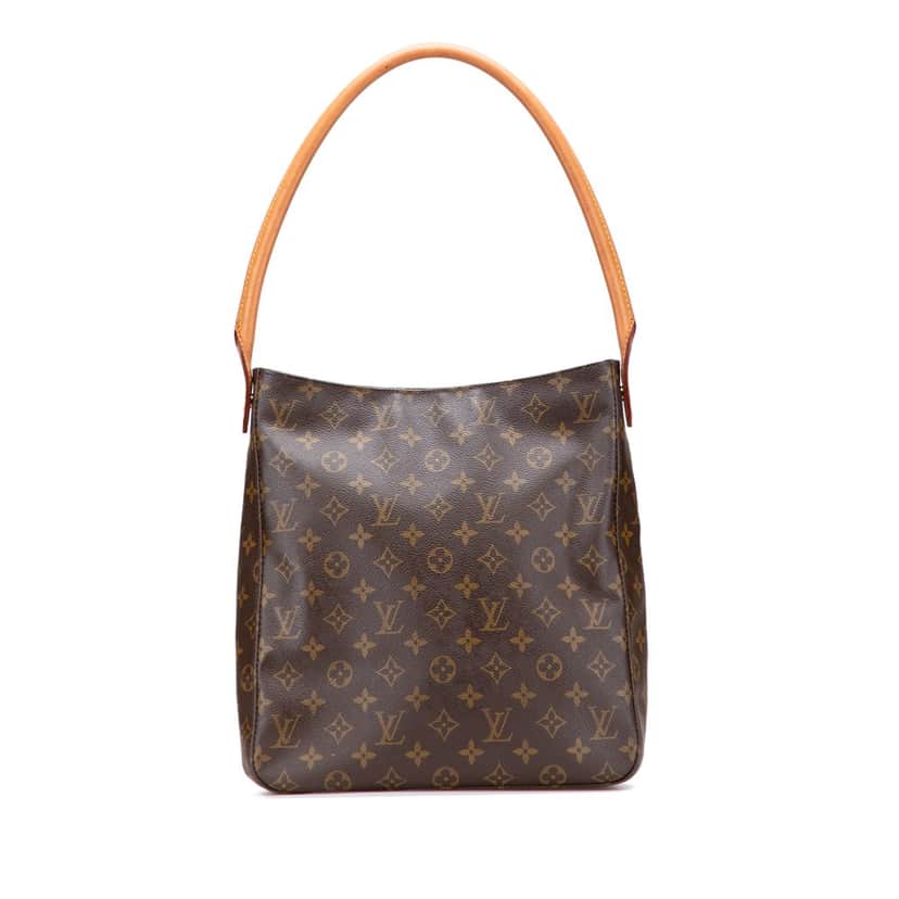 Louis Vuitton Monogram Looping GM Brown Canvas Good condition - Front View