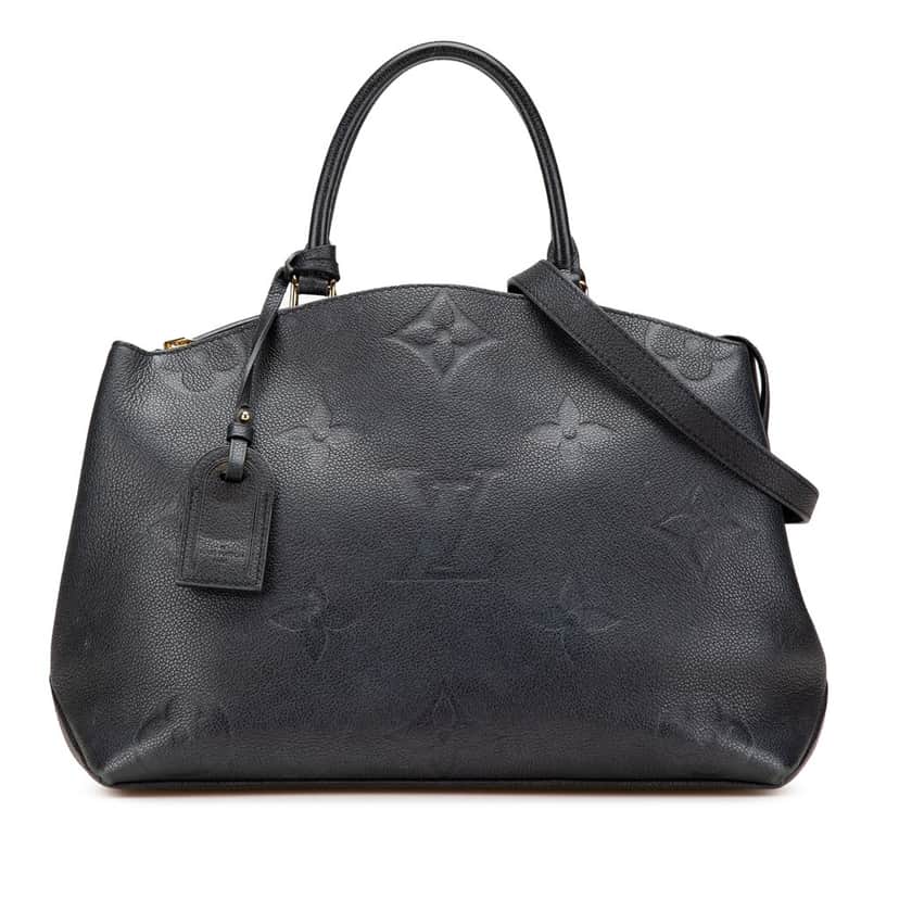 Louis Vuitton Monogram Empreinte Giant Grand Palais Black Leather Good condition - Front View