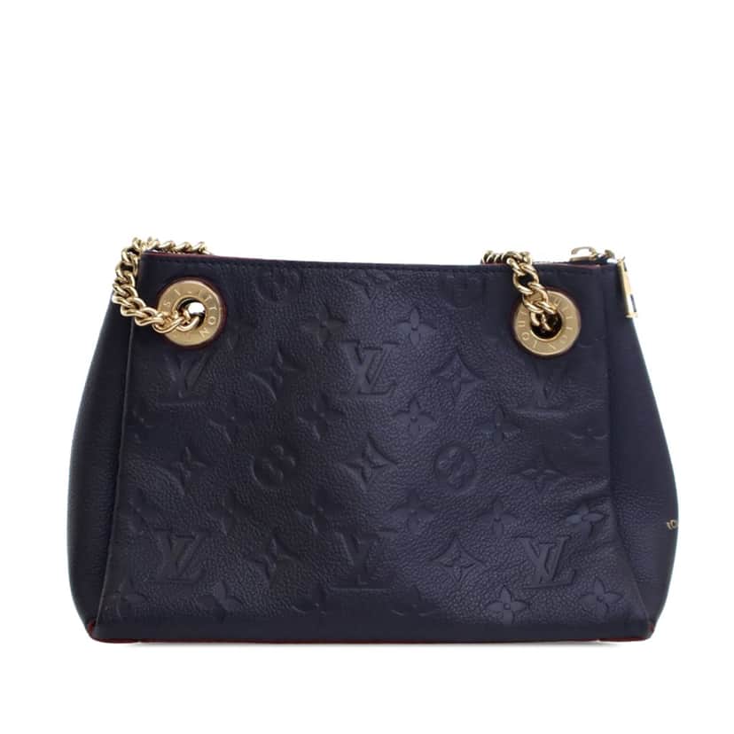 Louis Vuitton Monogram Empreinte Surene BB Blue Leather Good condition - Front View