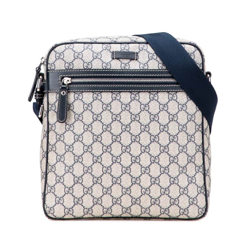 Gucci GG Supreme Crossbody Brown Canvas Good condition - Front View