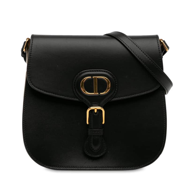 Dior Bobby Frame Crossbody Black Leather Good condition - Front View