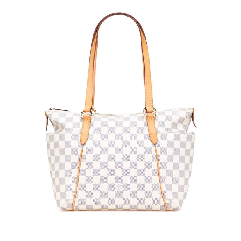 Louis Vuitton Damier Azur Totally PM White Canvas Good condition - Front View