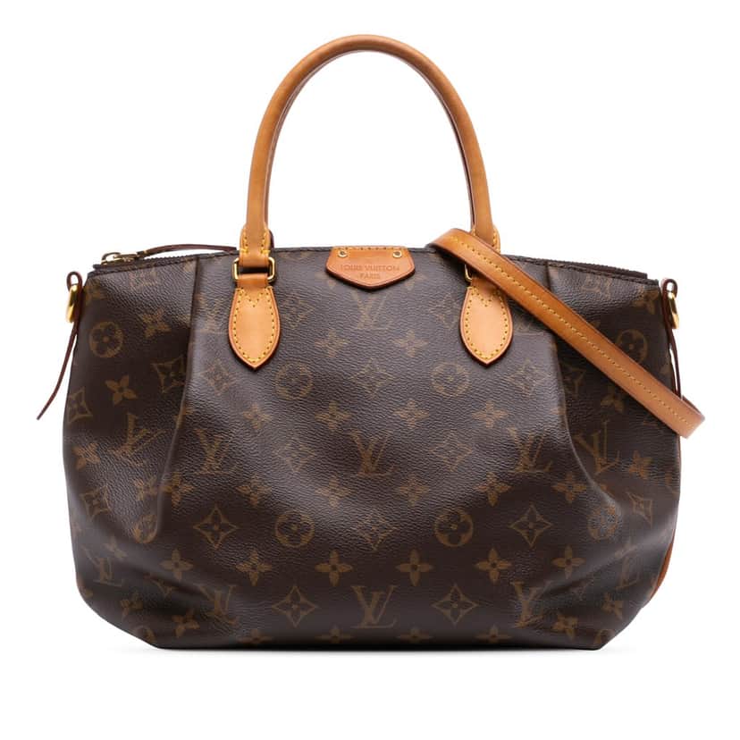 Louis Vuitton Monogram Turenne PM Brown Canvas Good condition - Front View