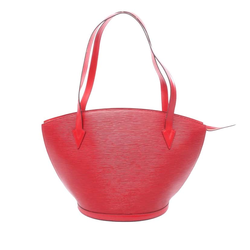 Louis Vuitton Epi Saint Jacques GM Long Strap Red Leather Good condition - Front View