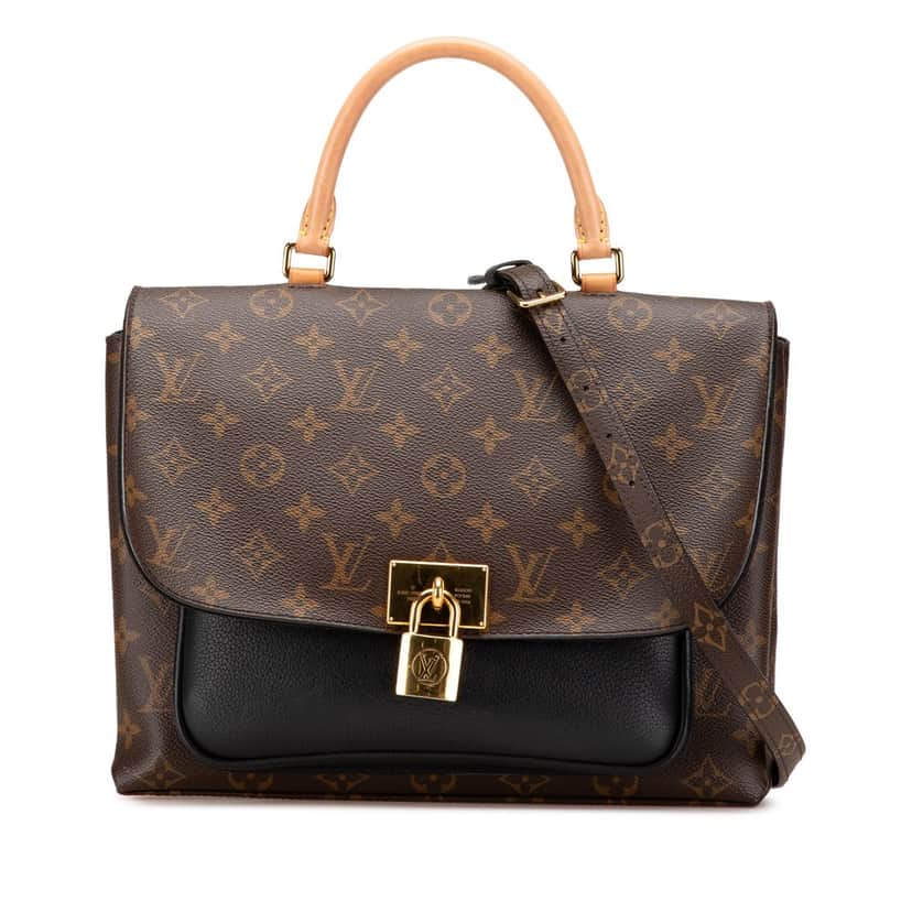Louis Vuitton Monogram Marignan Brown Canvas Good condition - Front View