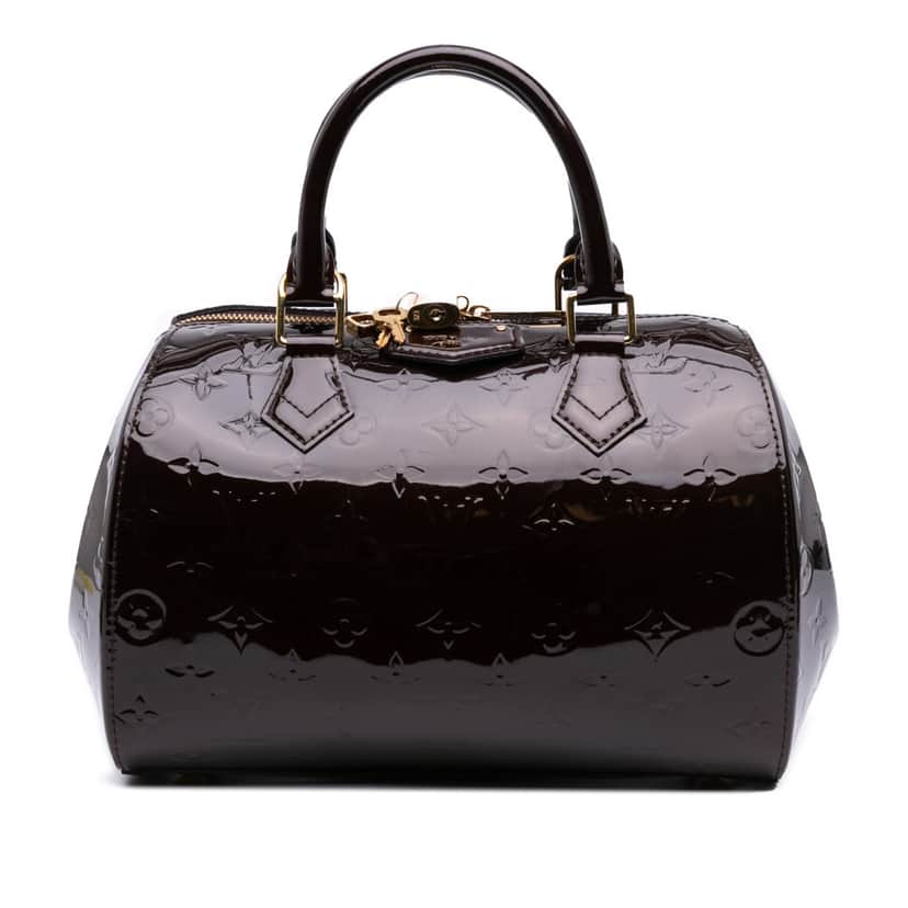 Louis Vuitton Monogram Vernis Montana Purple Leather Good condition - Front View