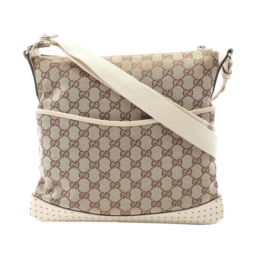 Gucci GG Canvas Crossbody Brown Canvas Good condition - Front View
