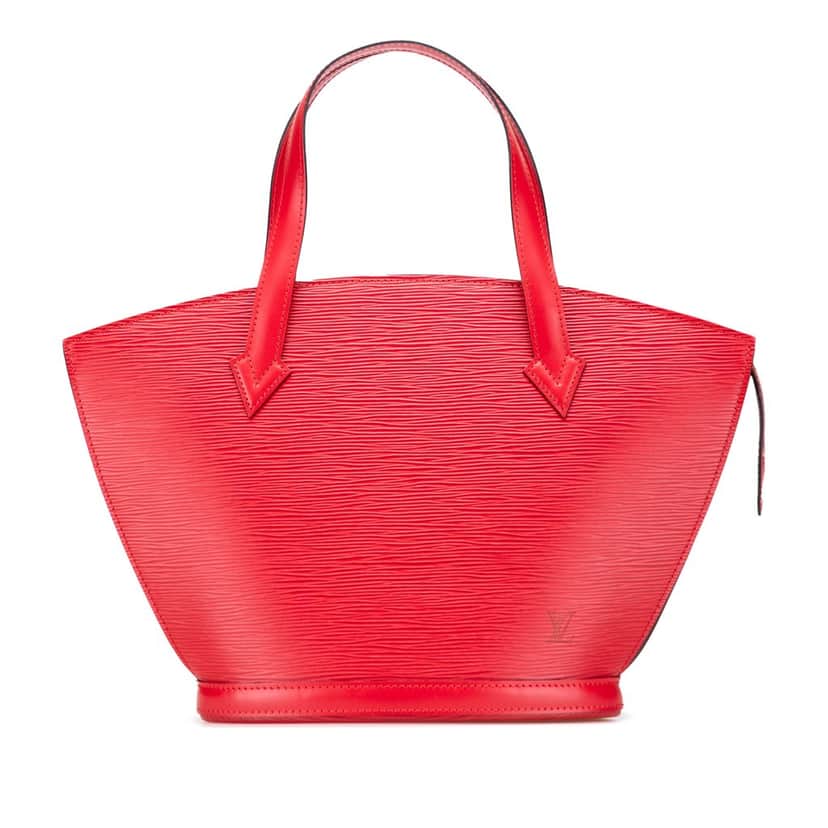 Louis Vuitton Epi Saint Jacques PM Short Strap Red Leather Good condition - Front View