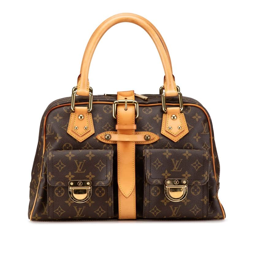 Louis Vuitton Monogram Manhattan GM Brown Canvas Good condition - Front View
