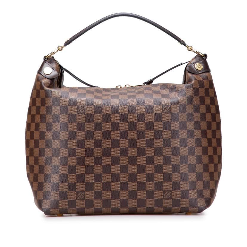 Louis Vuitton Damier Ebene Duomo Hobo Brown Canvas Very good condition - Front View