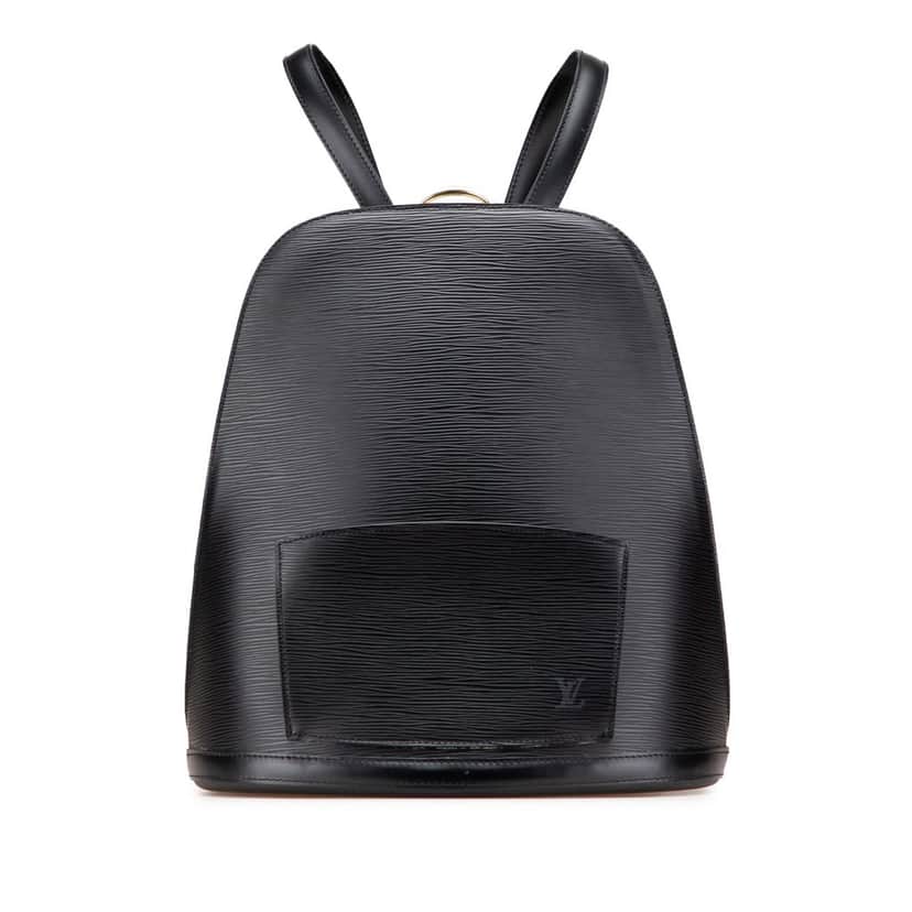 Louis Vuitton Epi Gobelins Black Leather Good condition - Front View