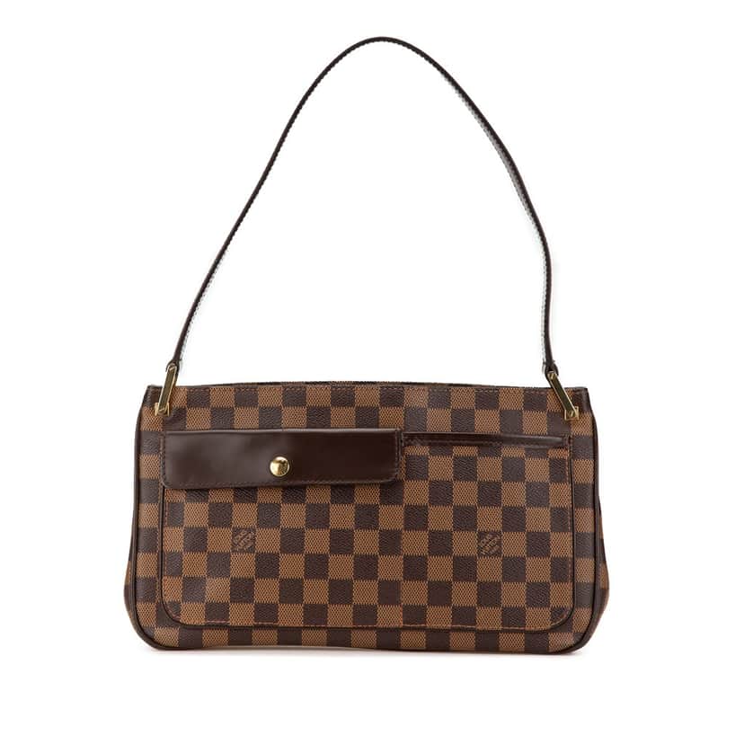 Louis Vuitton Damier Ebene Aubagne Brown Canvas Good condition - Front View