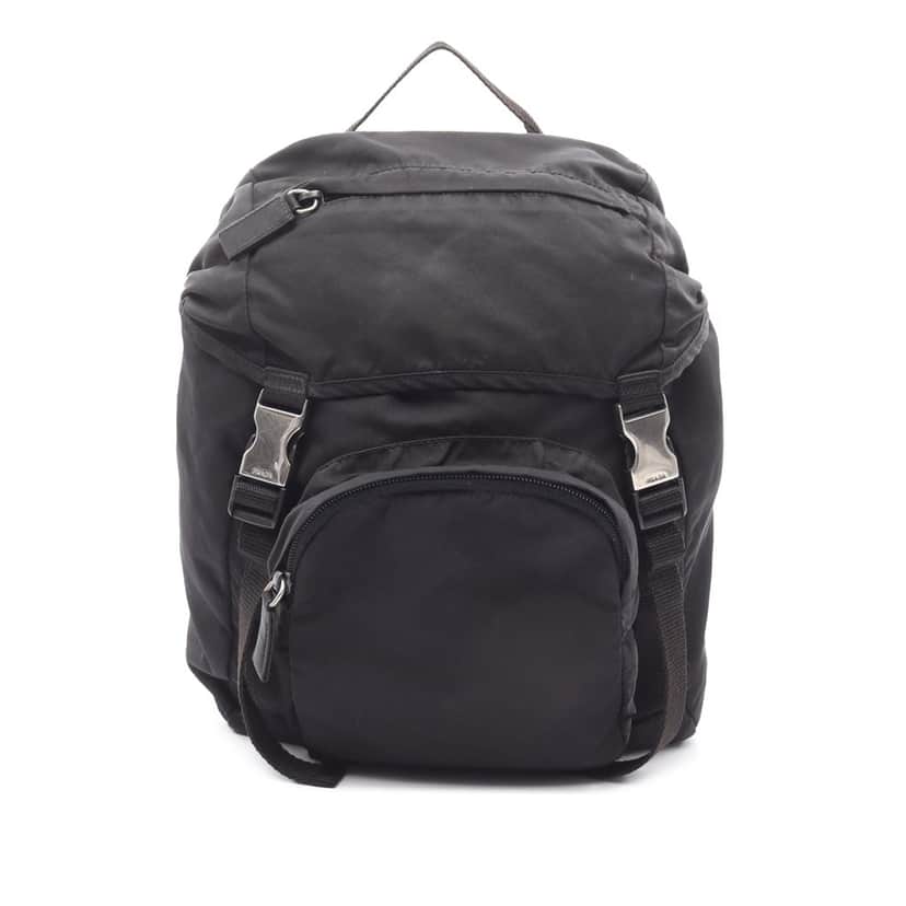 Prada Tessuto Montagna Backpack Black Good condition - Front View