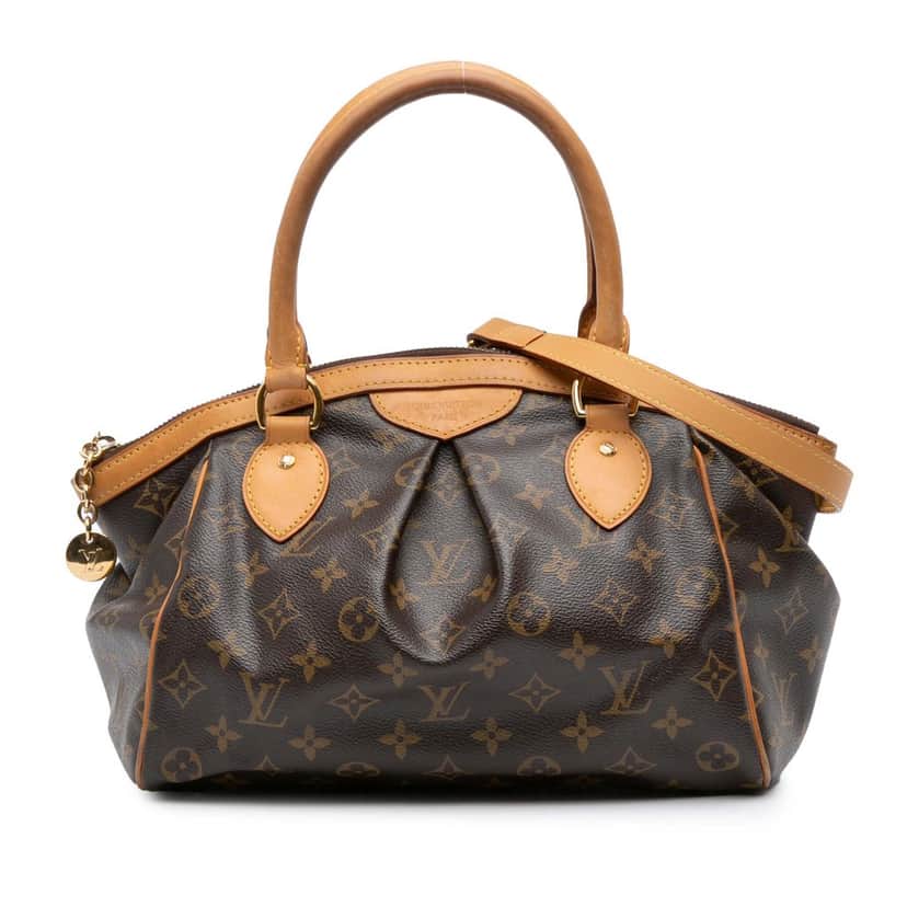 Louis Vuitton Monogram Tivoli PM Brown Canvas Good condition - Front View