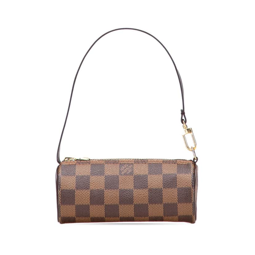 Louis Vuitton Damier Ebene Papillon Pochette Brown Canvas Good condition - Front View