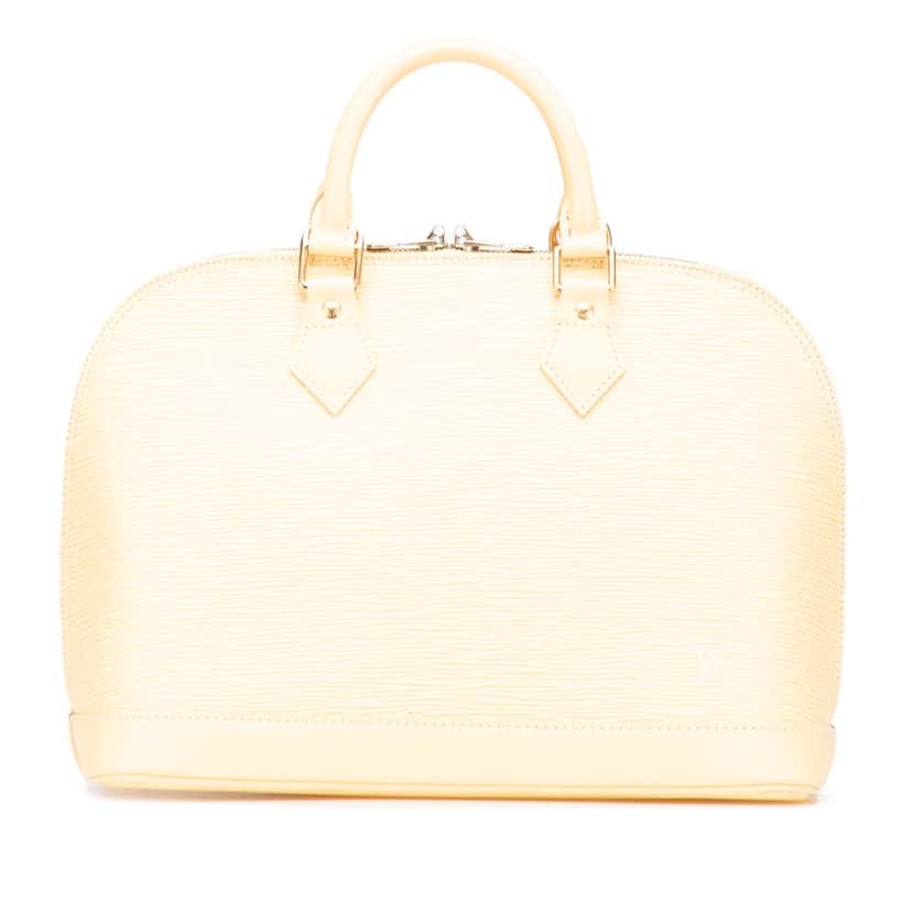 Louis Vuitton Epi Alma PM Brown Leather Good condition - Front View