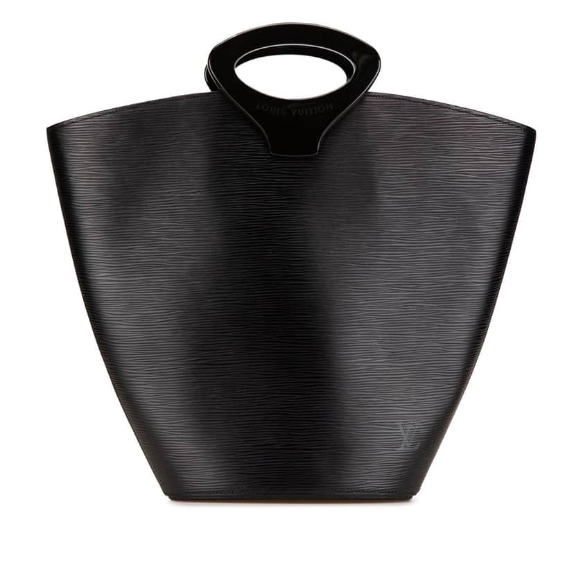 Louis Vuitton Epi Noctambule Black Leather Fair condition - Front View
