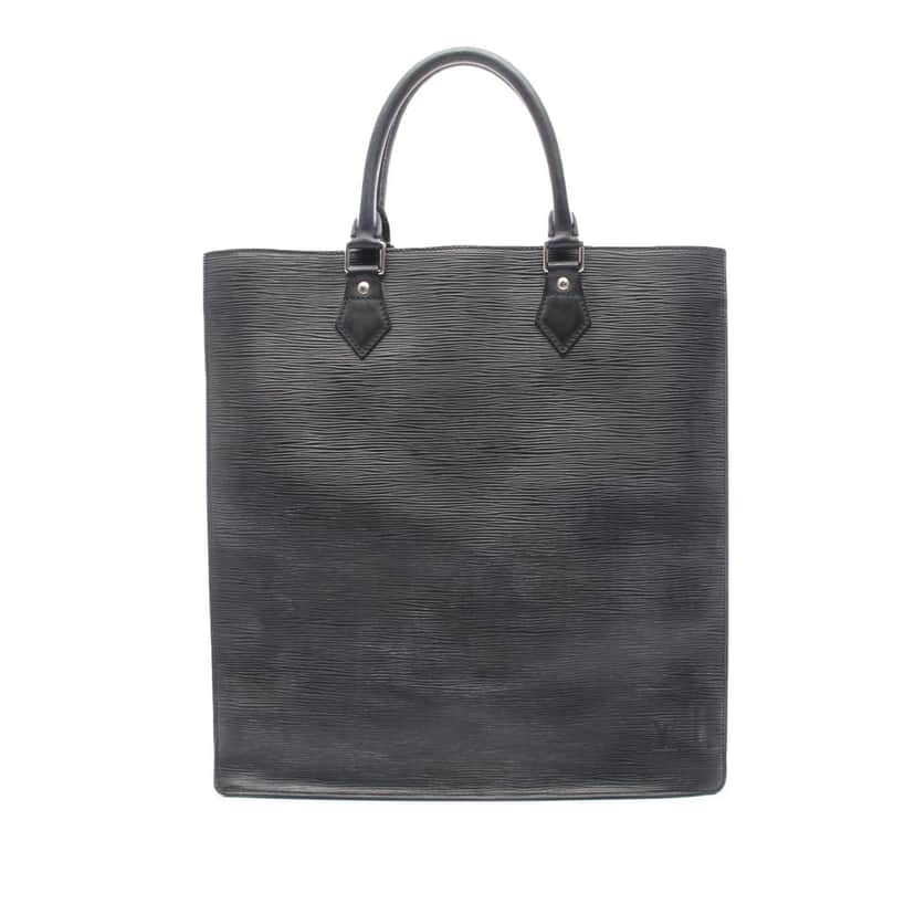 Louis Vuitton Epi Sac Plat GM Black Leather Good condition - Front View