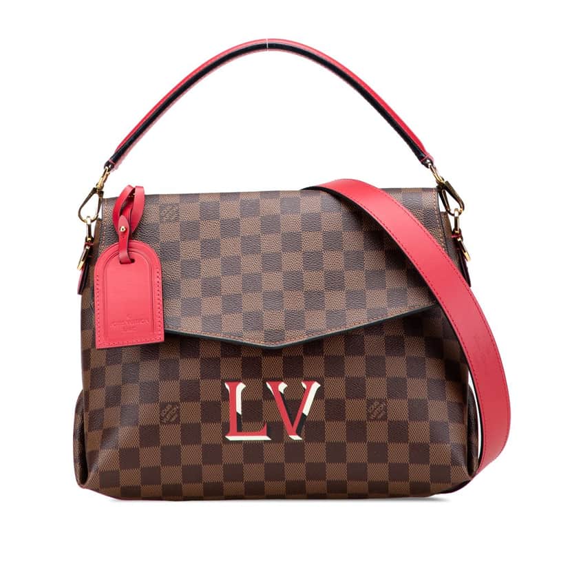Louis Vuitton Damier Ebene Beaubourg MM Brown Canvas Very good condition - Front View