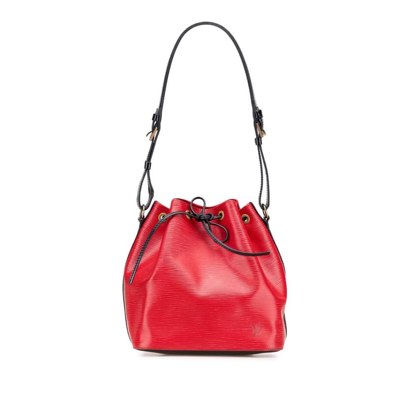 Louis Vuitton Epi Petit Bicolor Noe Red Leather Good condition - Front View