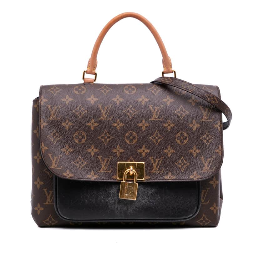 Louis Vuitton Monogram Marignan Brown Canvas Good condition - Front View