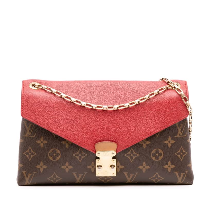 Louis Vuitton Monogram Pallas Chain Brown Canvas Good condition - Front View