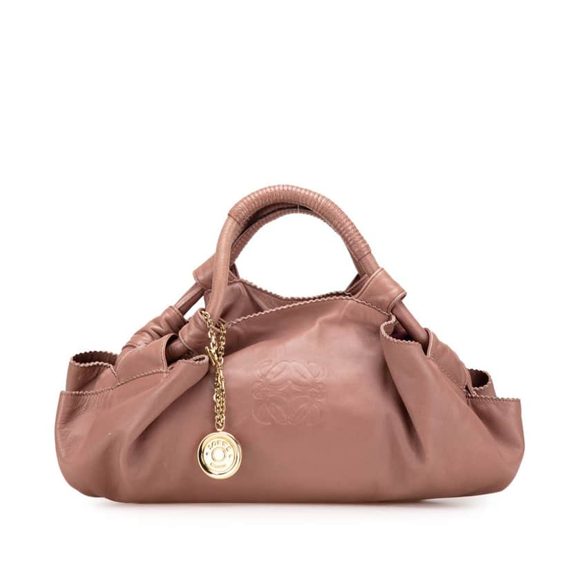 Loewe Nappa Aire Pink Leather Good condition - Front View