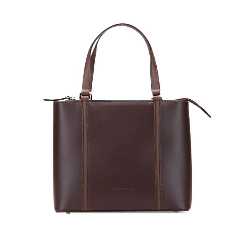 Burberry Leather Tote Brown Leather Good condition - Front View