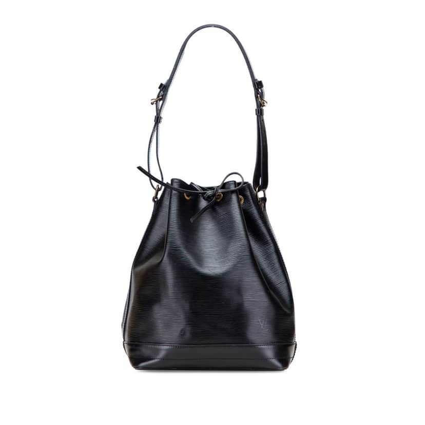 Louis Vuitton Epi Noe GM Black Leather Good condition - Front View