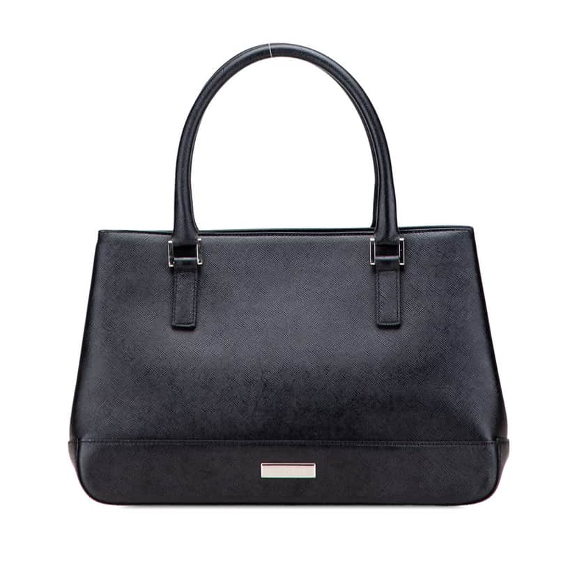 Burberry Leather Tote Black Leather Good condition - Front View