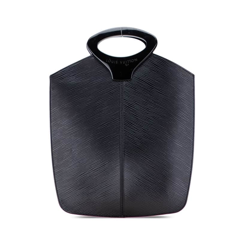Louis Vuitton Epi Demi Lune Black Leather Very good condition - Front View