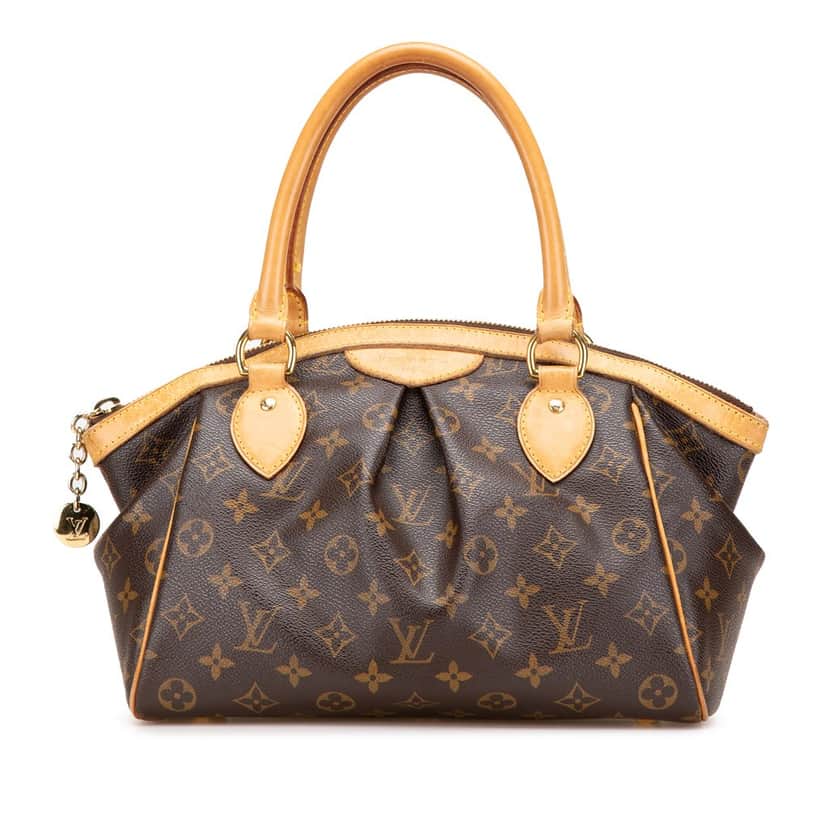 Louis Vuitton Monogram Tivoli PM Brown Canvas Good condition - Front View