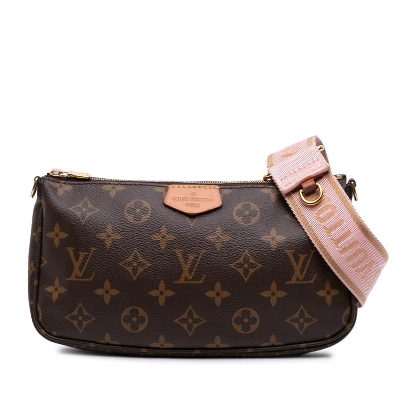 Louis Vuitton Monogram Multi Pochette Accessoires Brown Canvas Good condition - Front View