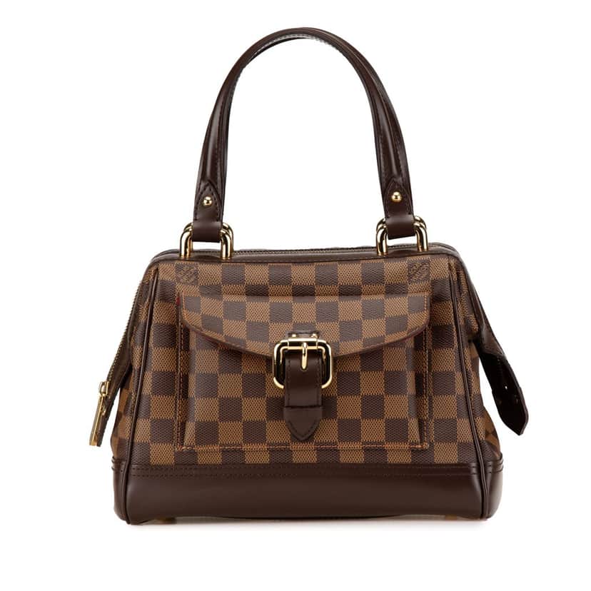 Louis Vuitton Damier Ebene Knightsbridge Brown Canvas Good condition - Front View
