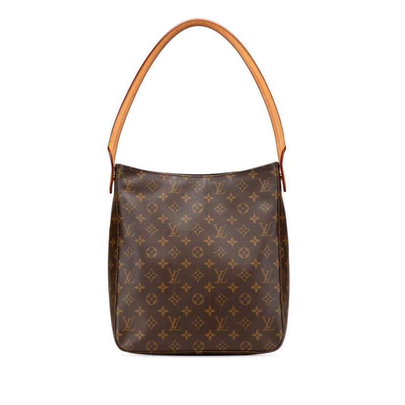 Louis Vuitton Monogram Looping GM Brown Canvas Good condition - Front View