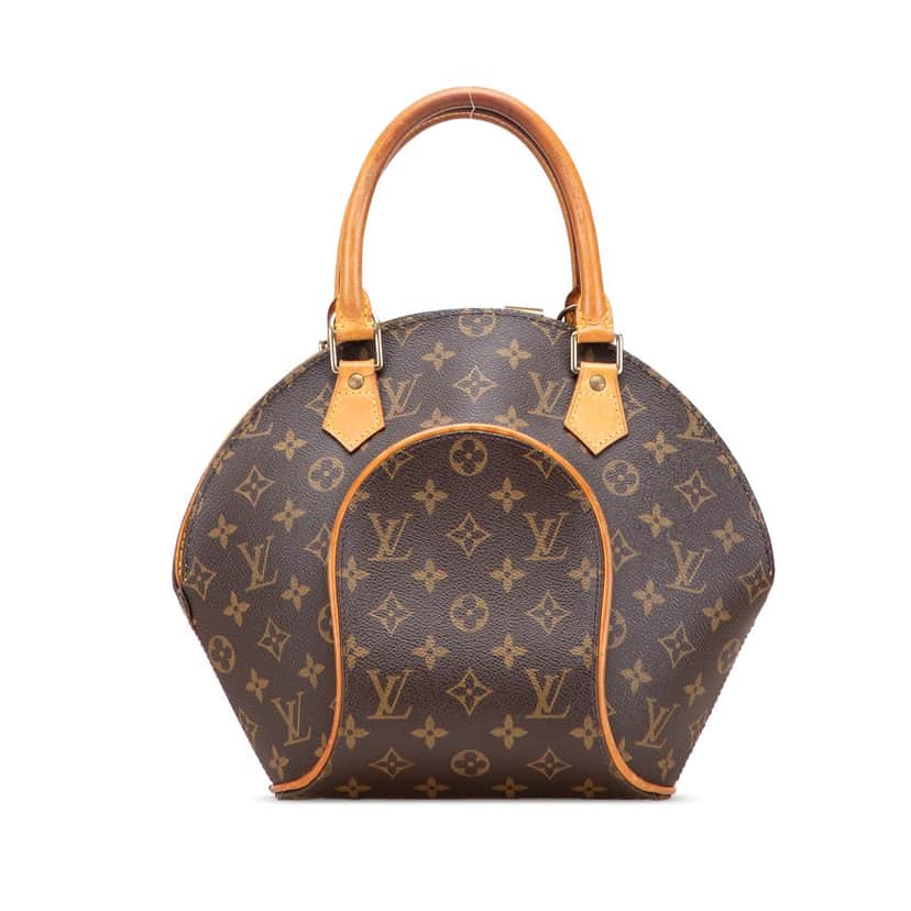 Louis Vuitton Monogram Ellipse PM Brown Canvas Fair condition - Front View