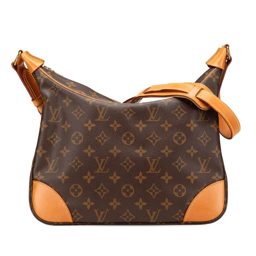 Louis Vuitton Monogram Boulogne 30 Brown Canvas Good condition - Front View