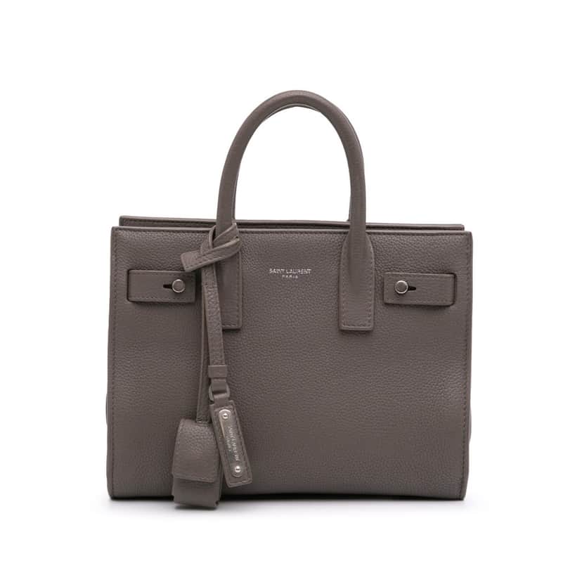 Saint Laurent Baby Sac De Jour Brown Leather Good condition - Front View