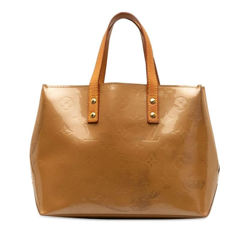 Louis Vuitton Monogram Vernis Reade PM Brown Leather Fair condition - Front View