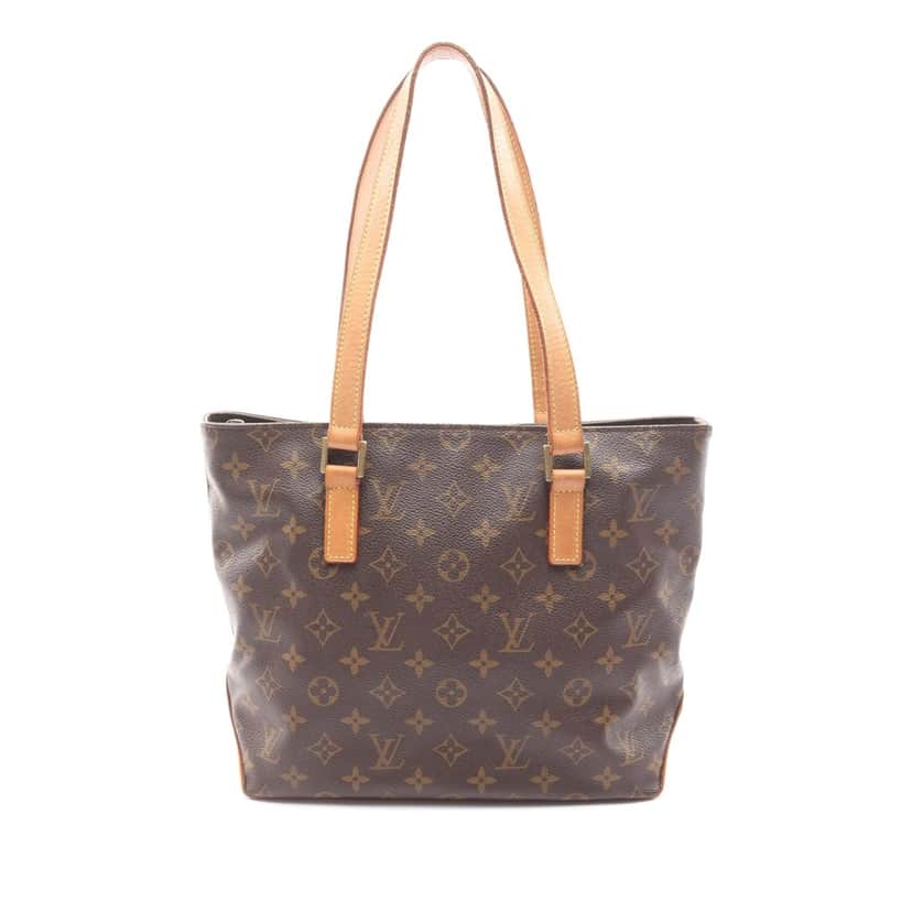 Louis Vuitton Monogram Cabas Piano Brown Canvas Good condition - Front View