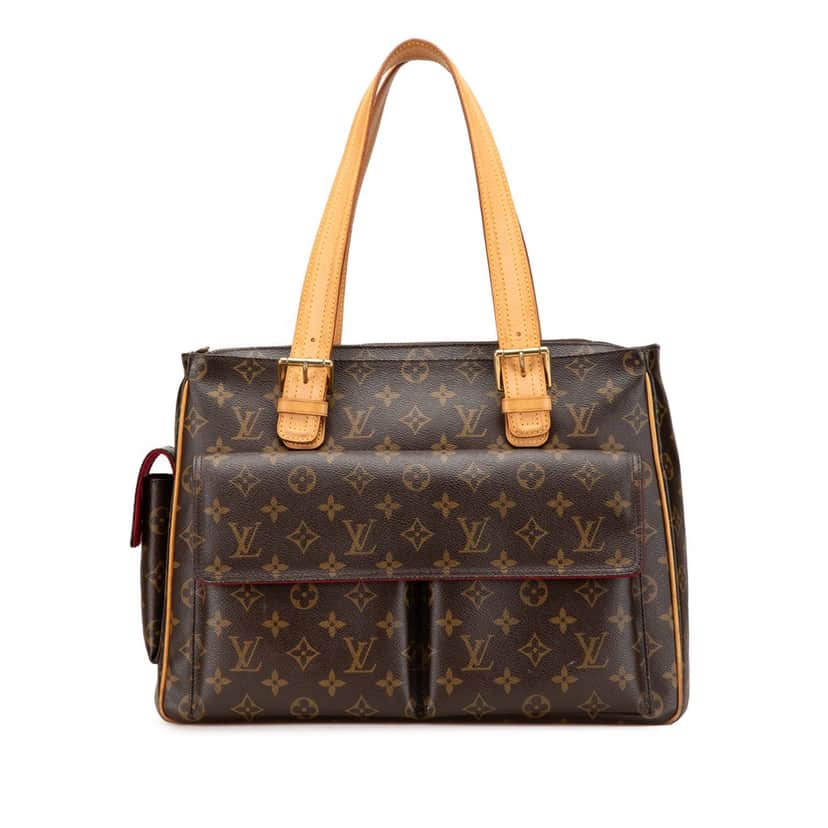 Louis Vuitton Monogram Multipli Cite Brown Canvas Good condition - Front View