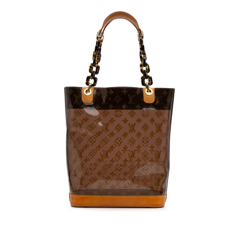 Louis Vuitton Monogram Cabas Sac Ambre MM Brown Good condition - Front View