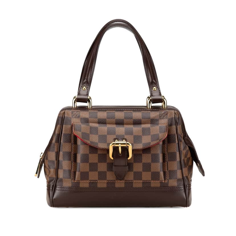 Louis Vuitton Damier Ebene Knightsbridge Brown Canvas Good condition - Front View